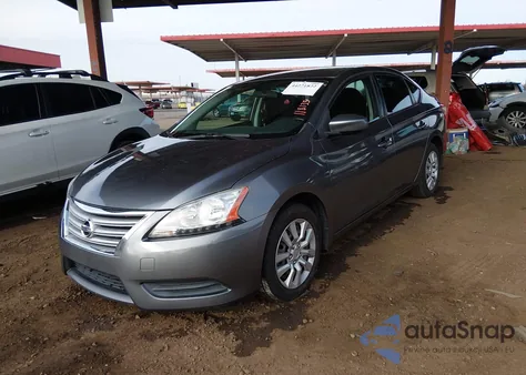 2015 Nissan Sentra Sv из США, поврежденный, VIN 3N1AB7AP5FL688448